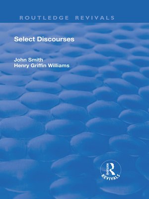 cover image of Select Discourses